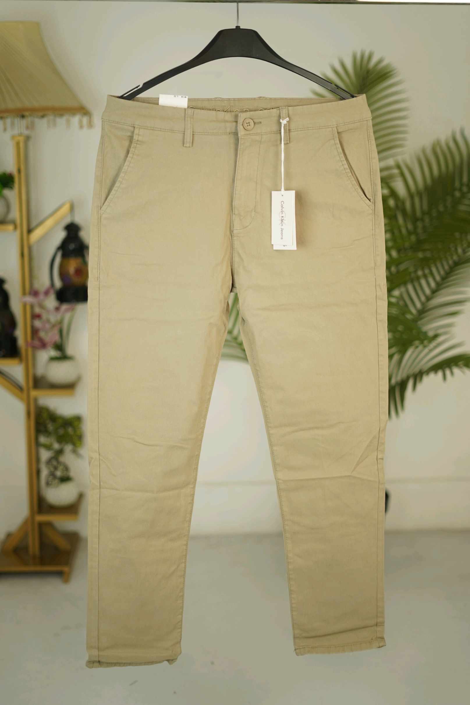 Premium Export Gabardine Pant(Light Khaki)